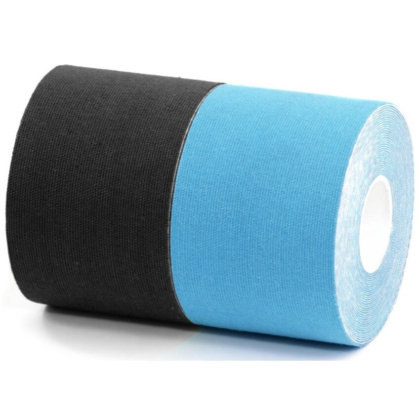 BronVit Sport Kinesio Tape Set Black + Blue 2 x5cm x 6m