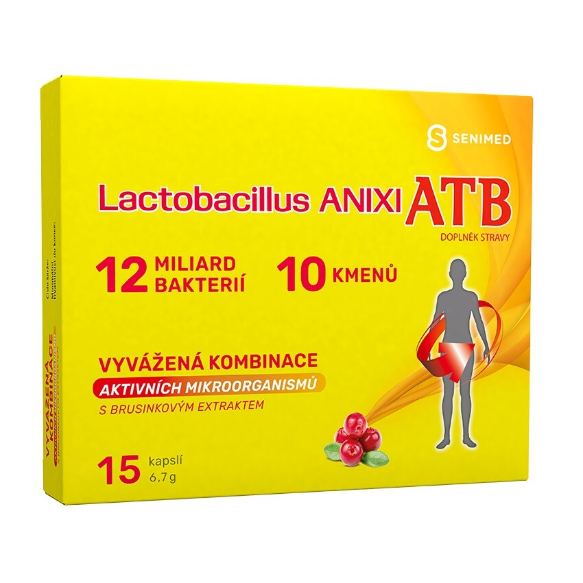 Lactobacillus ANIXI ATB 15 capsules