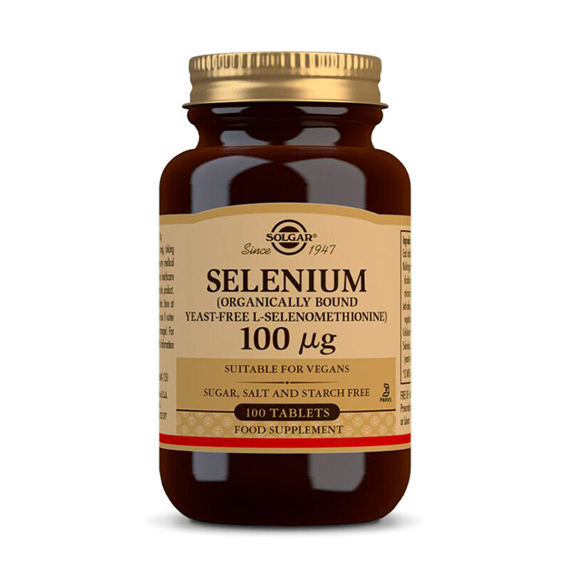 Solgar Selenium 100 mcg 100 Tablets