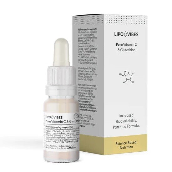 Lipovibes Pure Vitamin C & Glutathione 10 ml