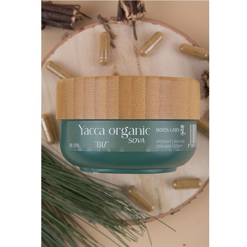 BOOS LABS Yacca Organic Owl B17 - 90 capsules