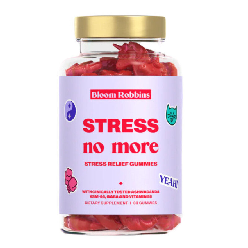 Bloom Robbins STRESS no more vitamins 60 gummies
