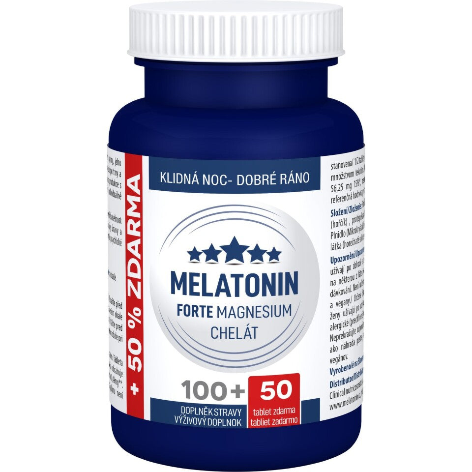 Clinical Melatonin Forte Magnesium chelate 150 tablets