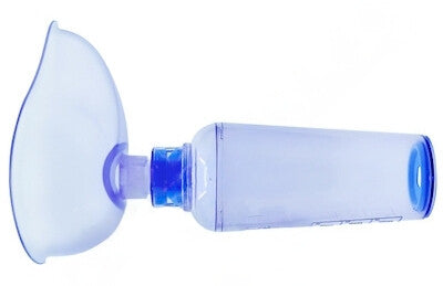 Able Spacer 2 Inhaler attachment with valve and large mask