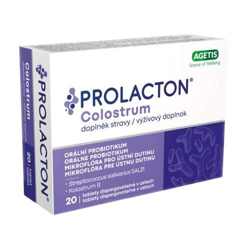 PROLACTON Colostrum 20 orodispersible tablets