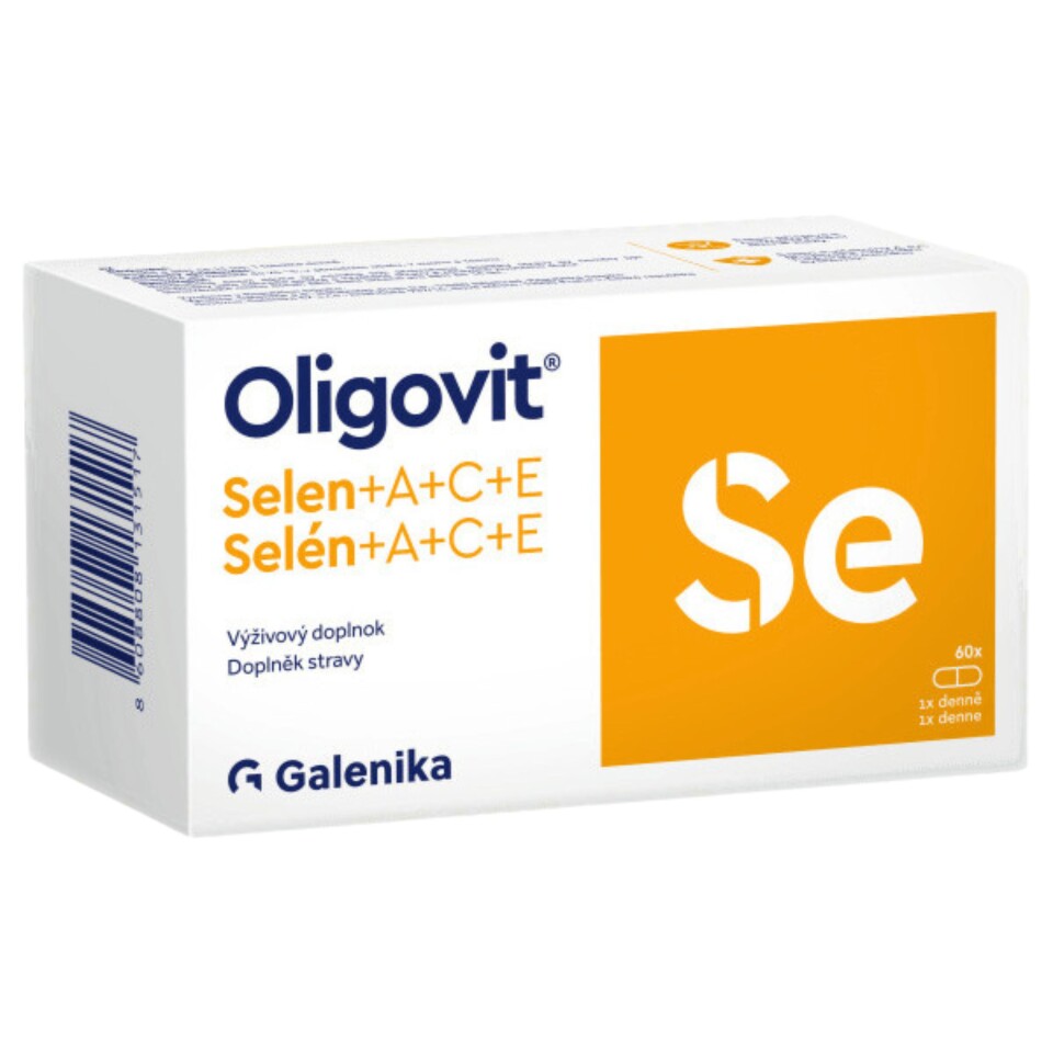 Galenika Oligovit Selenium+A+C+E - 60 capsules