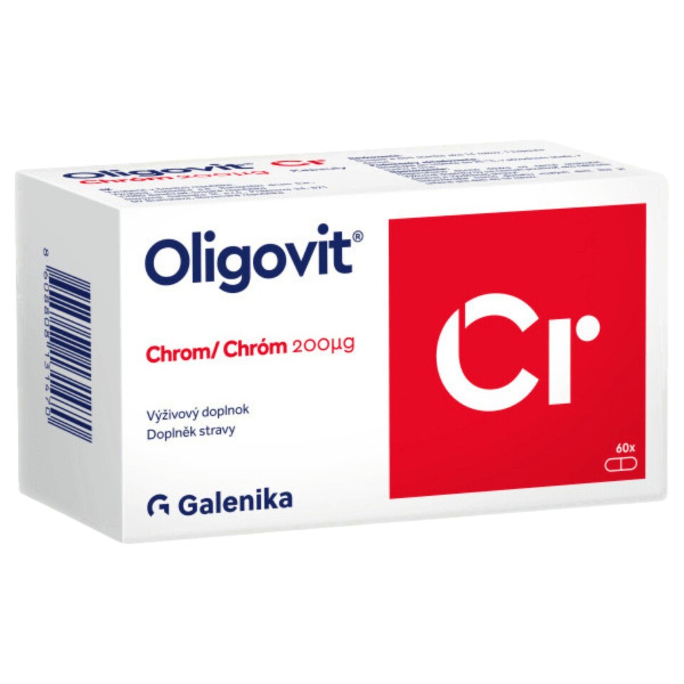 Galenika Oligovit Chrom 200mcg - 60 capsules