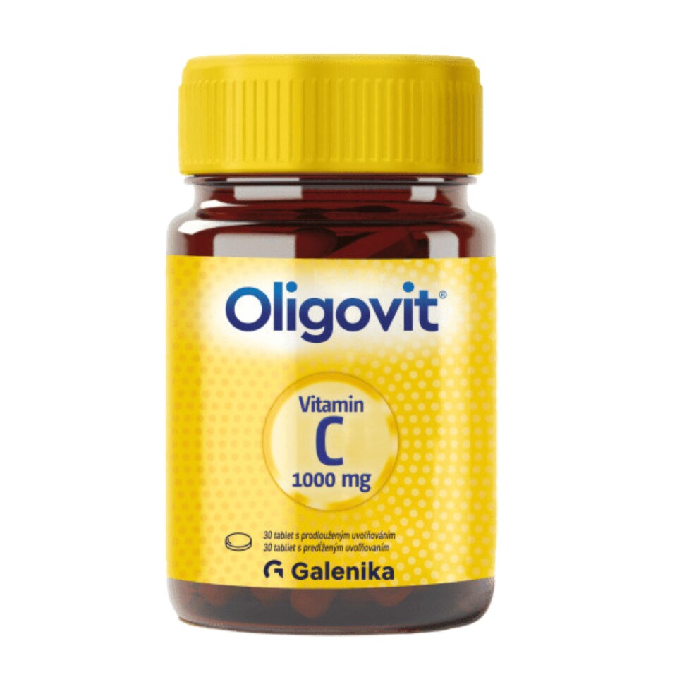 Galenika Oligovit Vitamin C 1000mg - 30 tablets