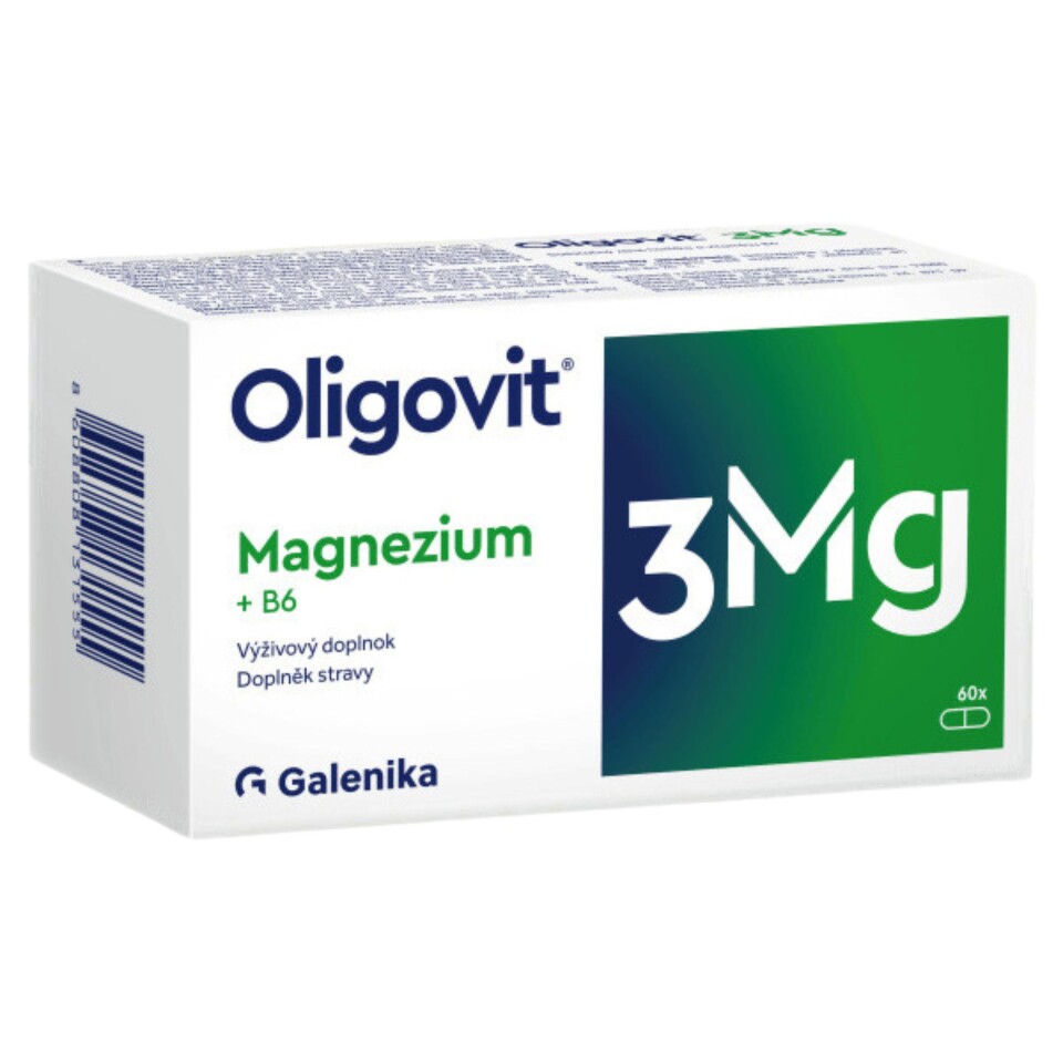 Galenika Oligovit 3Mg Magnesium+B6 - 60 capsules
