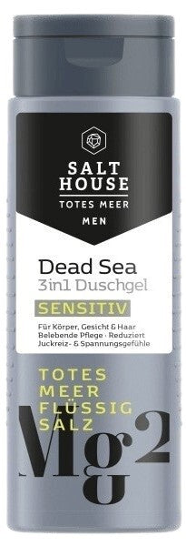 SALT HOUSE Dead Sea Shampoo for men 3in1 sensitive 250ml