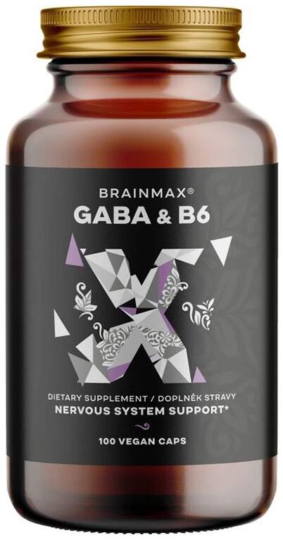 BrainMax® Gaba B6 - 100 capsules