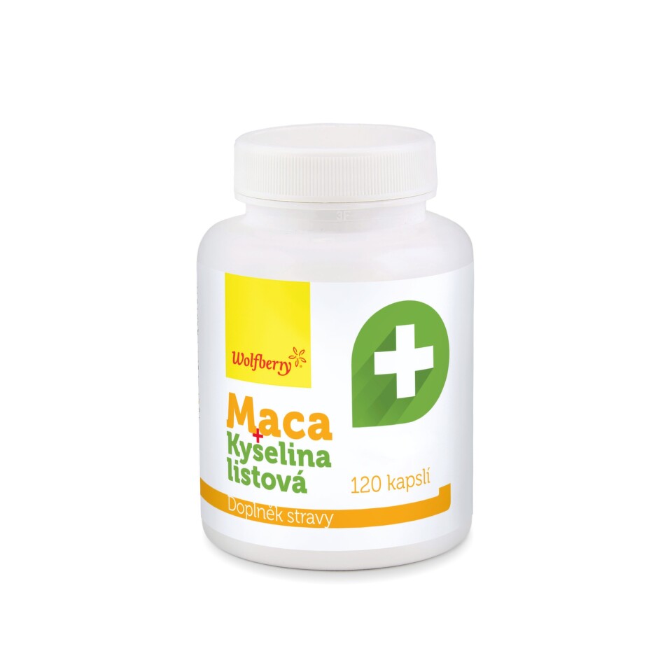 Wolfberry Maca Extract + Folic Acid 120 capsules