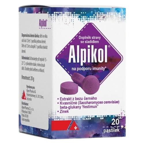 Alpikol 20 lozenges