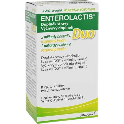 ENTEROLACTIS Duo 10 sachets x 5g