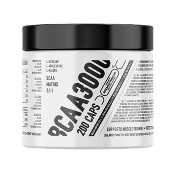SizeAndSymmetry BCAA 3000 - 200 capsules