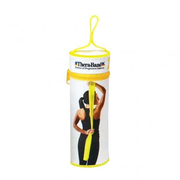 Thera-Band resistance band 2.5 m with case, yellow, weak