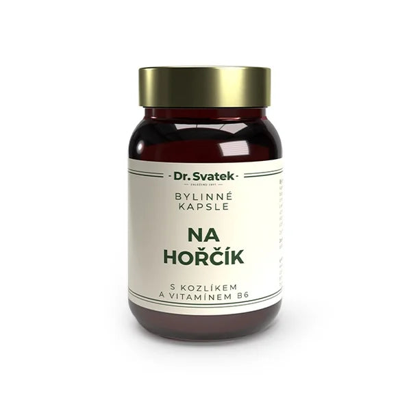 Dr. Svatek Herbal Capsules For Magnesium with Valerian and Vitamin B6 - 60 Capsules