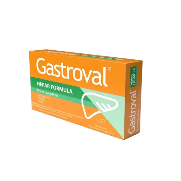 Valentis Gastroval Hepar Formula 30 capsules