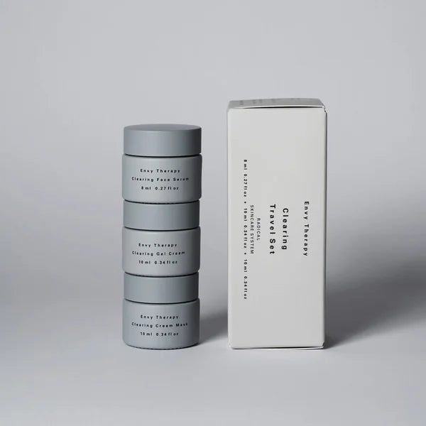 Envy Therapy Clearing Travel skin cleansing set 3 pcs