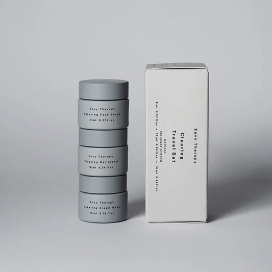 Envy Therapy Clearing Travel skin cleansing set 3 pcs