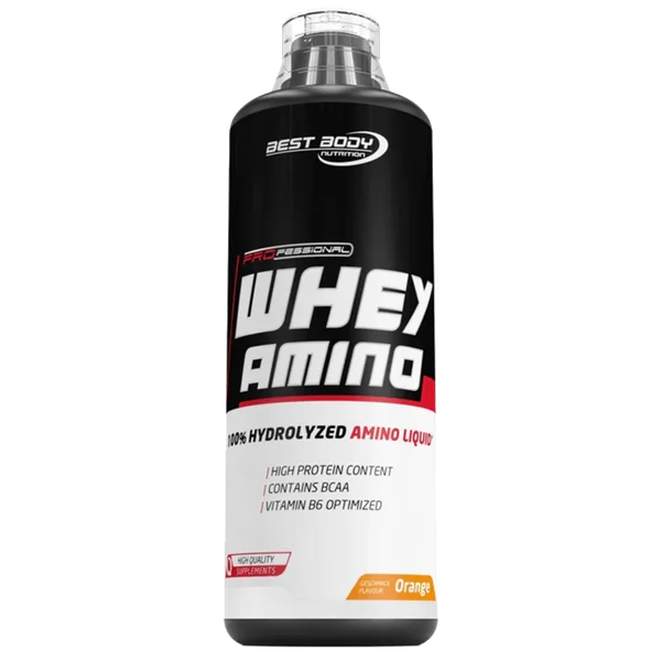 Best Body Whey amino liquid 1000ml - orange