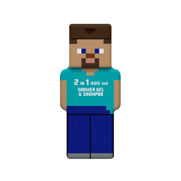 Minecraft 2D Shower Gel and Shampoo 2in1 400 ml