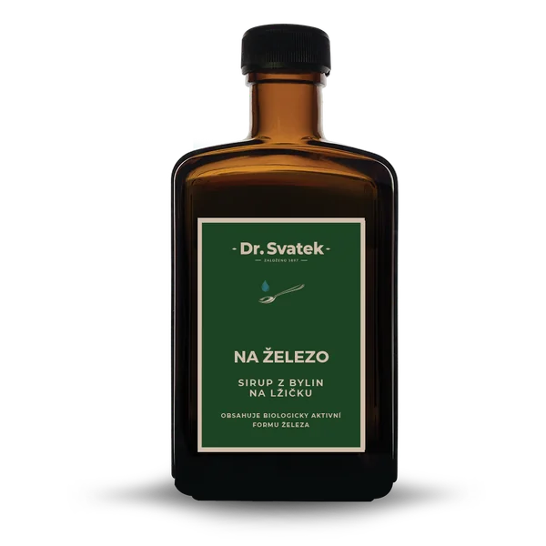 Dr. Svatek Herbal Syrup FOR IRON 250 ml