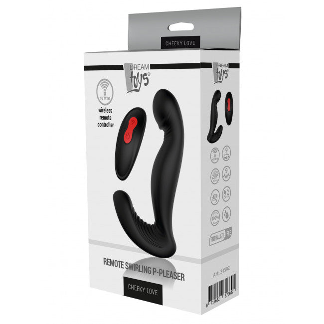 Dream Toys Cheeky Love Swirling P-Pleaser Black