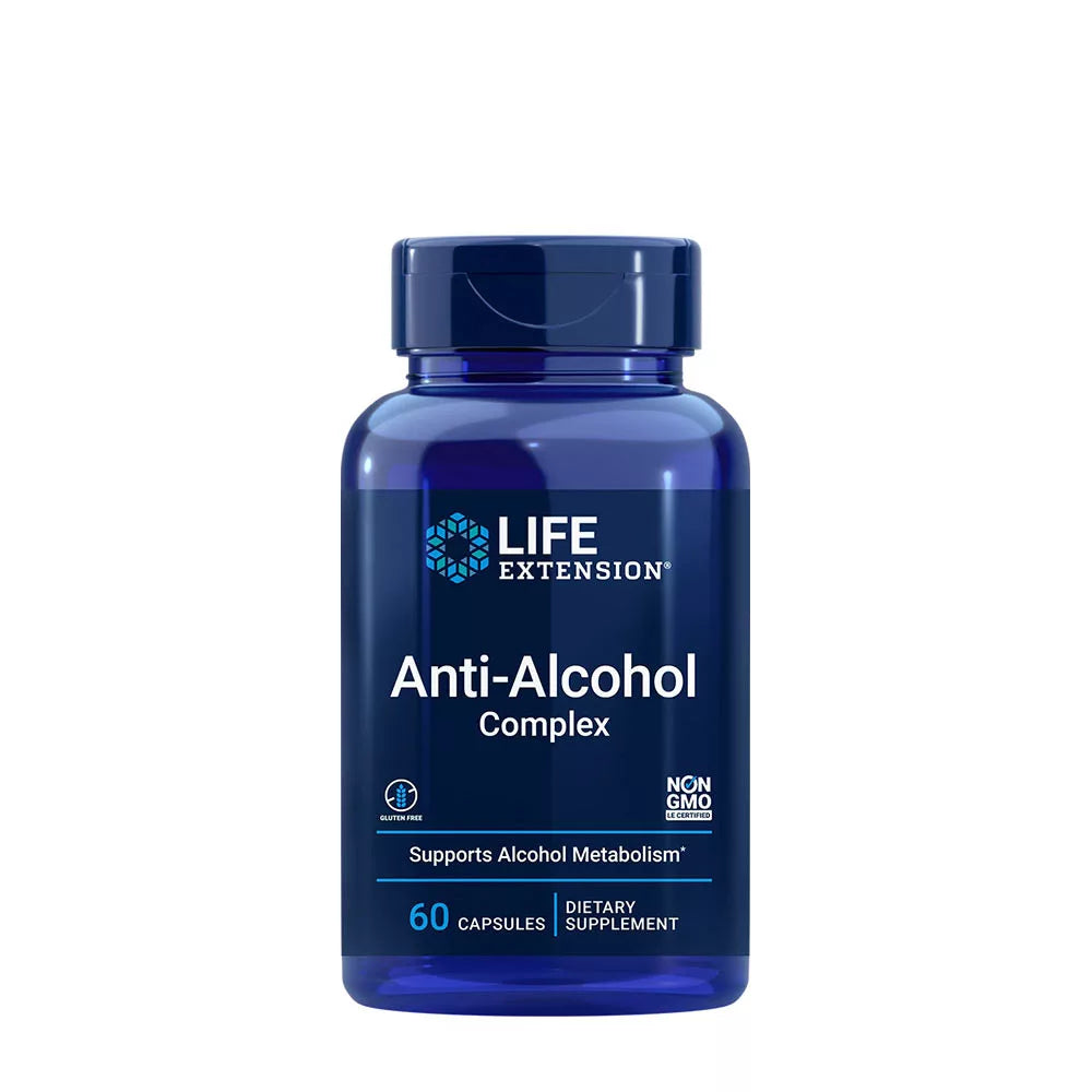 LIFE EXTENSION ANTIALCOHOL COMPLEX (60 CAPSULES) My Dr. XM