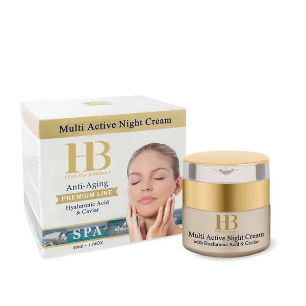 H&B Dead Sea Minerals Multi-active Anti-Aging night cream 50 ml
