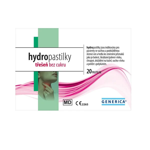 Generica Sugar Free Cherry Hydrolozenges 20 pcs