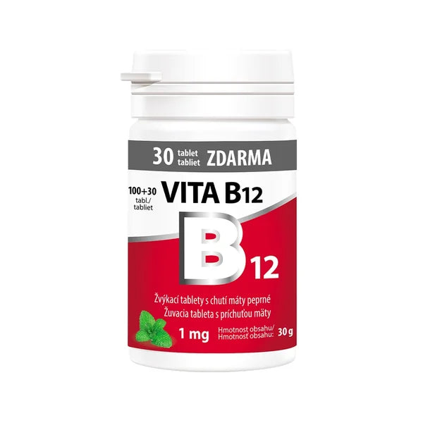 Vitabalans Vita B12, 1 mg 130 tablets