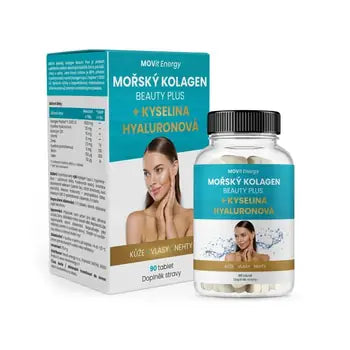 MOVit Energy Marine Collagen Beauty Plus + Hyaluronic Acid 90 tablets