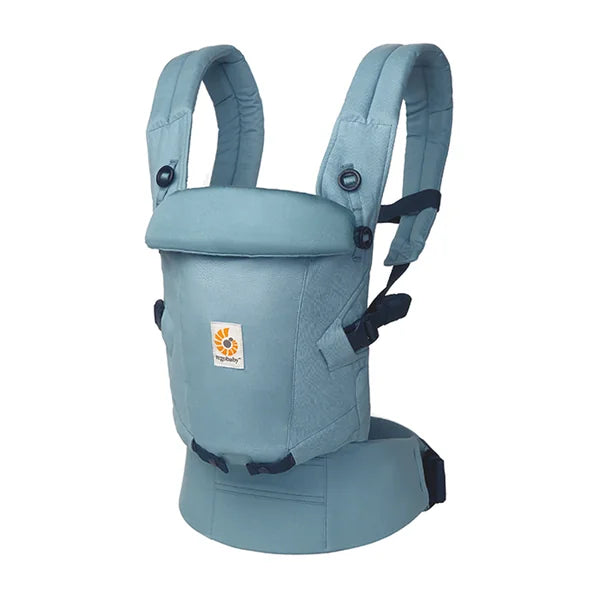 Ergobaby Adapt baby carrier soft touch cotton - slate blue