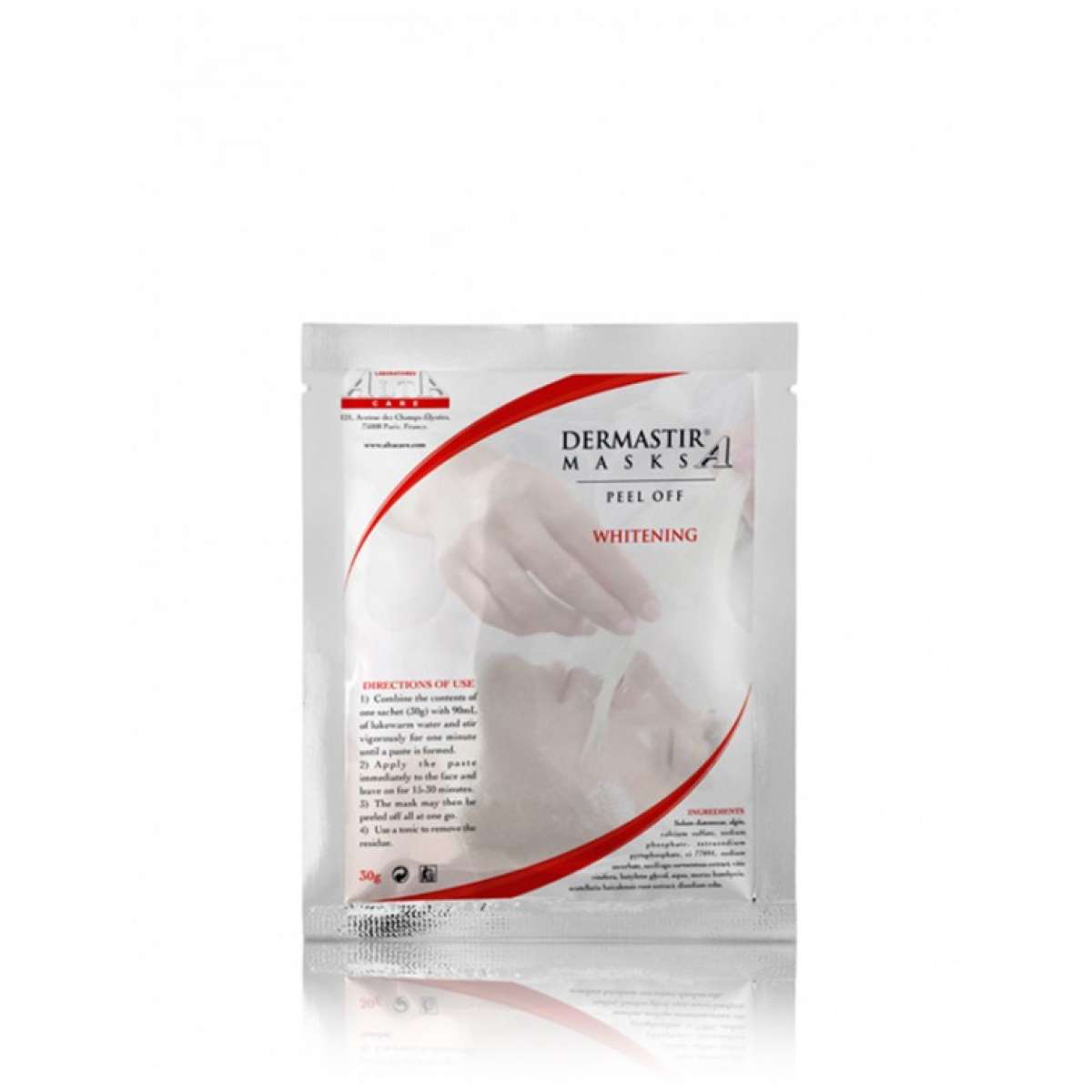 DERMASTIR Peel off Whitening - Alginate mask, 30 g