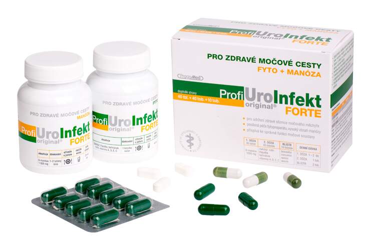 ProfiUro Infekt FORTE 20 tablets + 20 capsules + 10 capsules