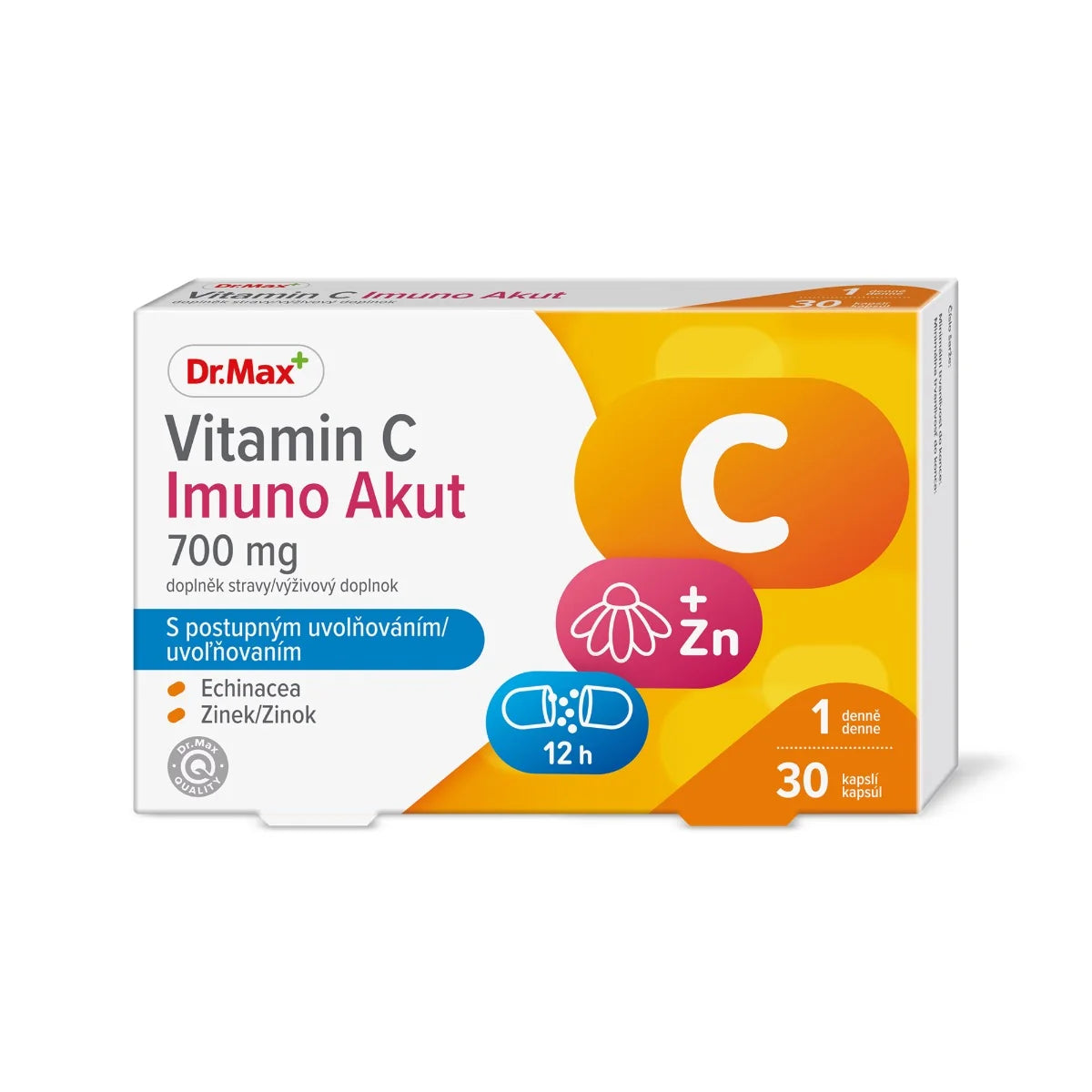 Dr. Max Vitamin C Imuno Akut 700 mg 30 Capsules