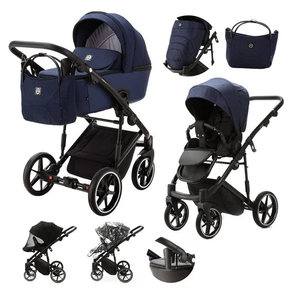 ADAMEX Stroller combined Mobi New Lux Blue
