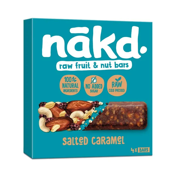 Nakd Bar Salted Caramel 4x35 g