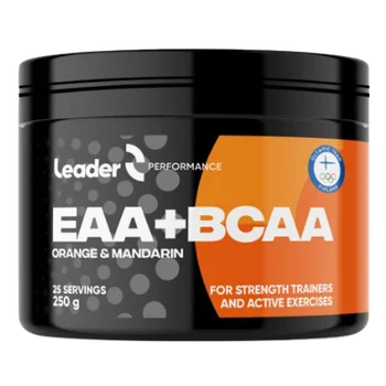 LEADER EAA + BCAA 250g - orange, tangerine