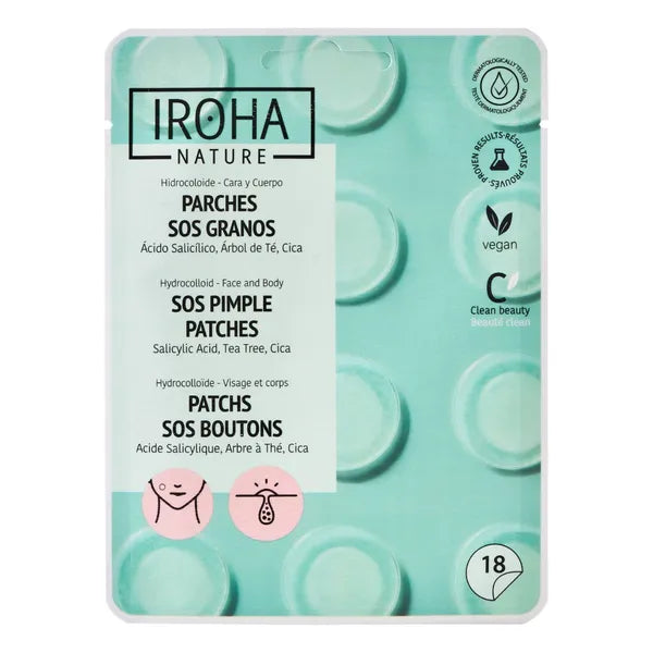 Iroha nature Patches for skin imperfections 18 pcs