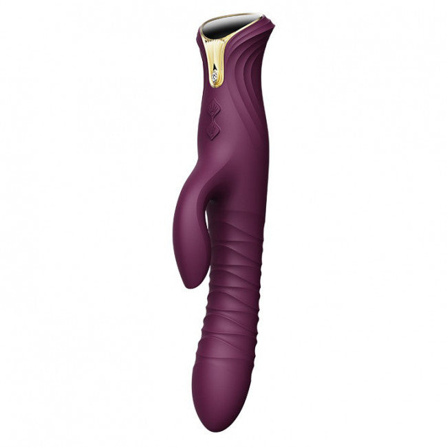 Zalo Mose Thrusting Rabbit Vibrator Purple  My Dr. XM