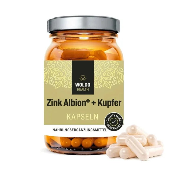 WoldoHealth Zinc + Copper 90 capsules