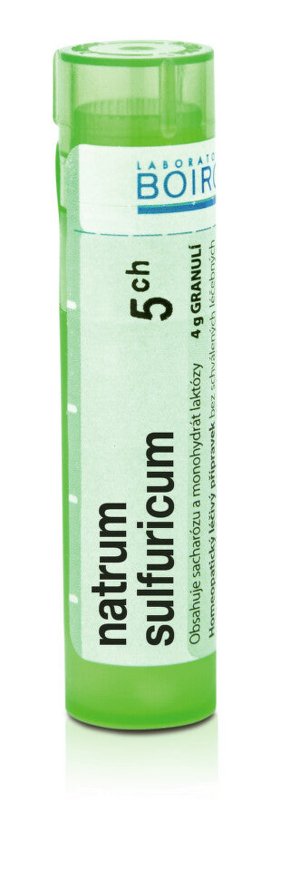 Boiron Natrum Sulfuricum 5CH granules 4 g