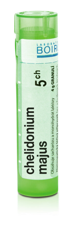 Boiron CHELIDONIUM MAJUS 5CH granules 4 g