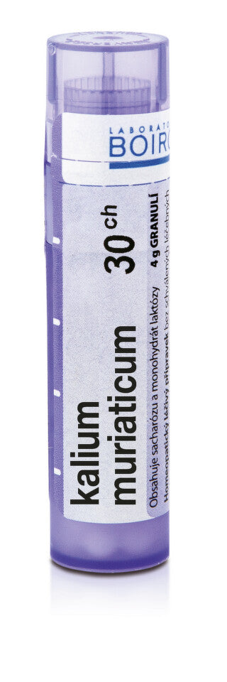 Boiron KALIUM MURIATICUM 30CH granules 4 g