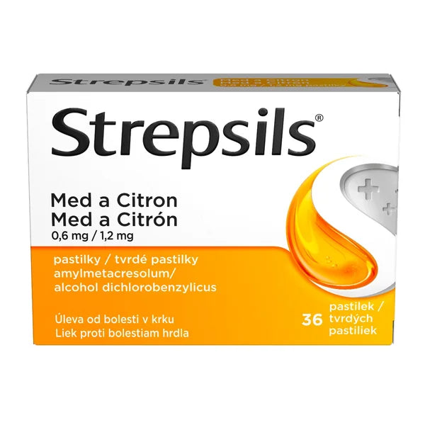 Strepsils Honey and lemon 36 lozenges