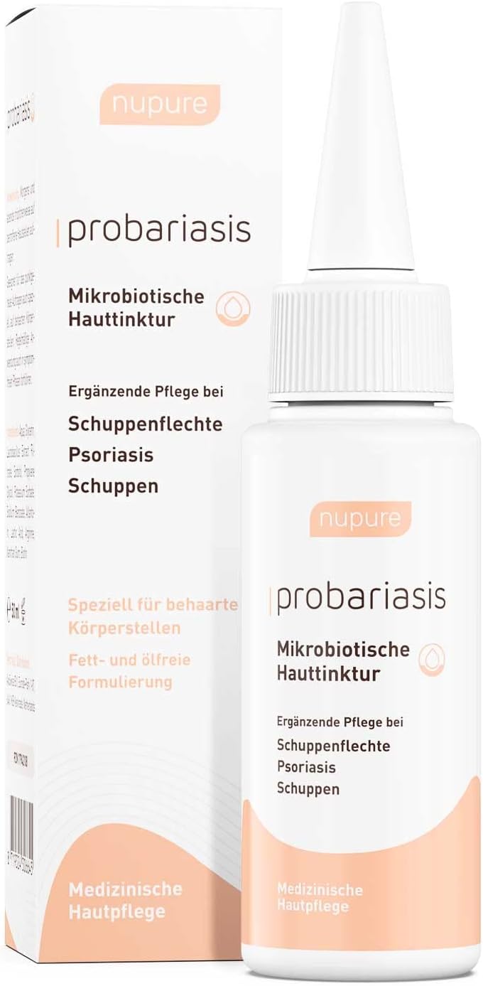 Nupure Probariasis | Microbiotic Skin Tincture for Psoriasis, Psoriasis, Irritation & Itching 50 ml