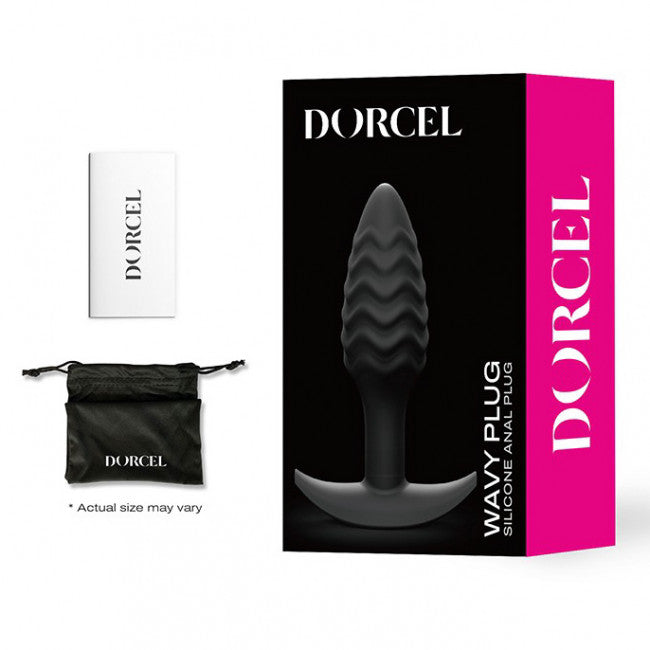 Dorcel Wavy Plug Butt Plug Black