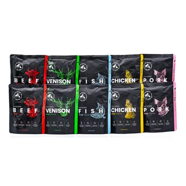 D-Barf Mix complete dog food 10x300 g